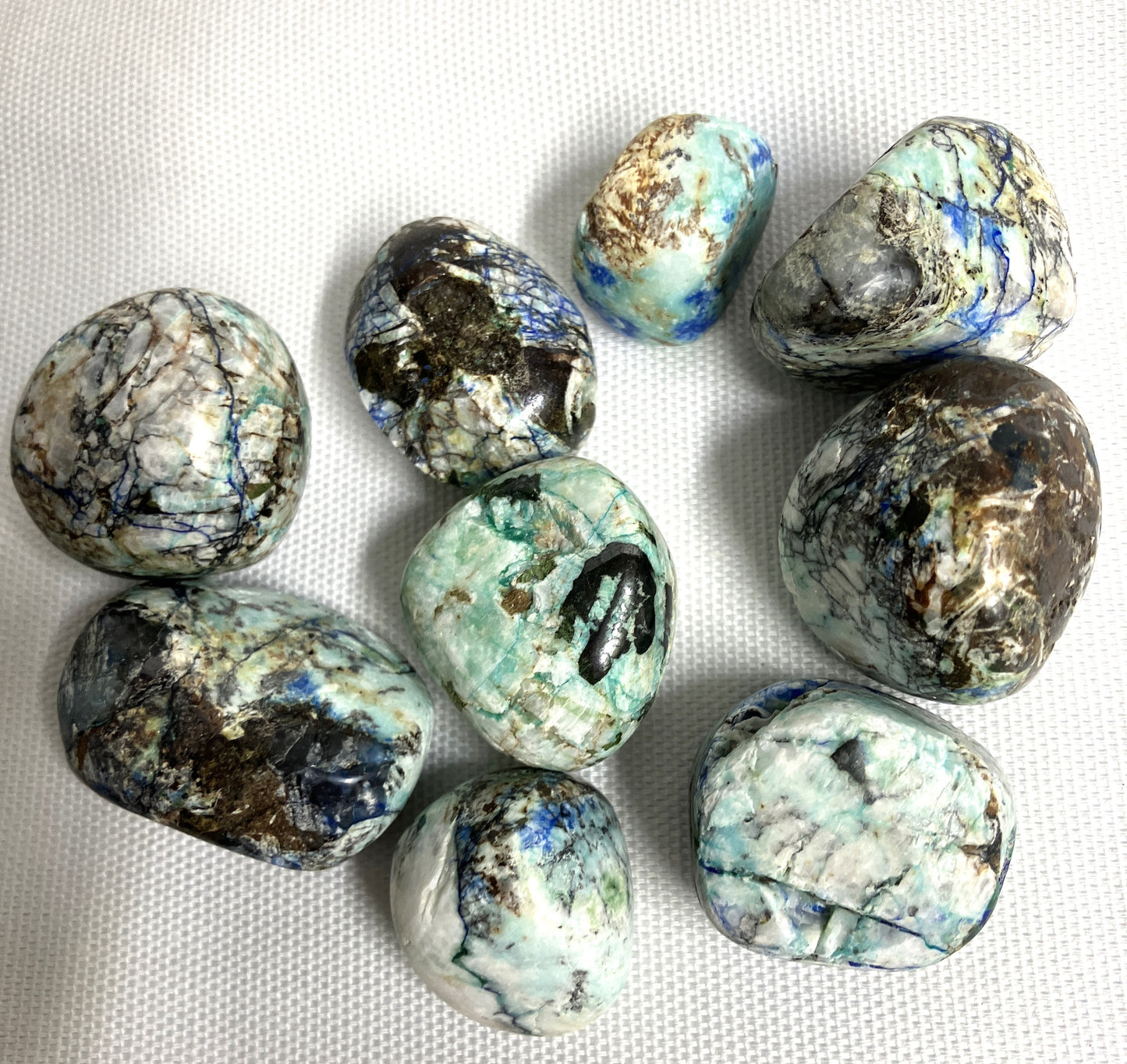 Azurite and Malachite Crystals (#162)