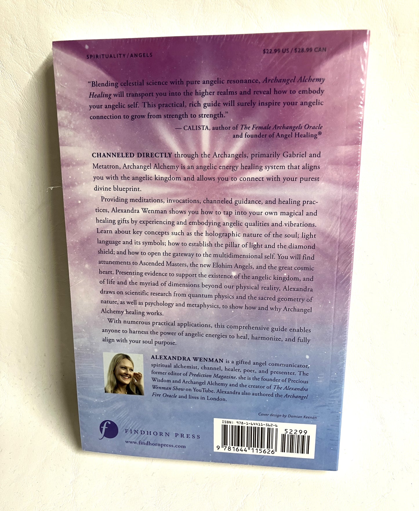 Back cover of Archangel Alchemy Healing