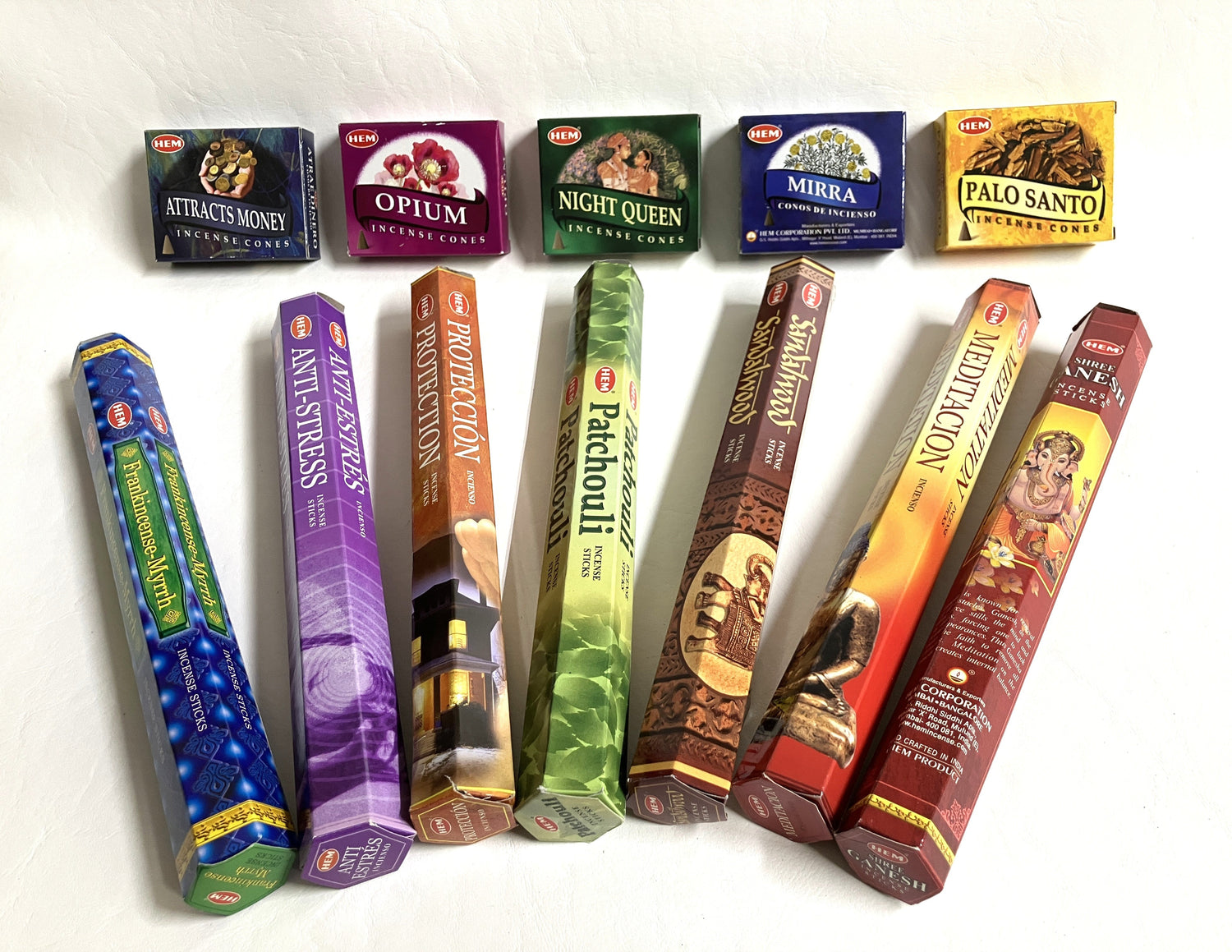 Hem Incense, Sticks and Cones