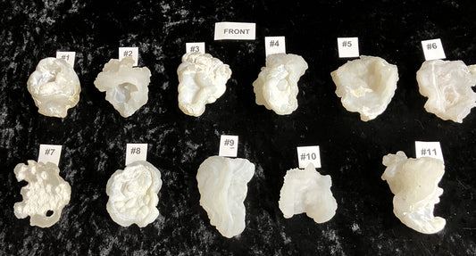 Chalcedony Free Form pieces are known to increase physical energy and  positive thinking.