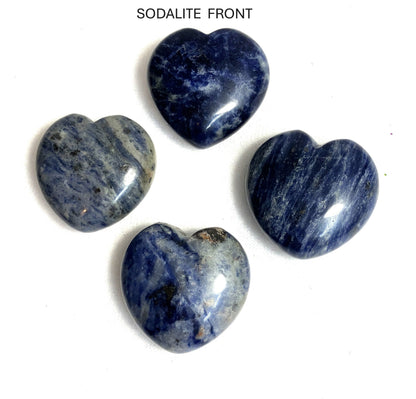 Assorted Stone Puffy Hearts