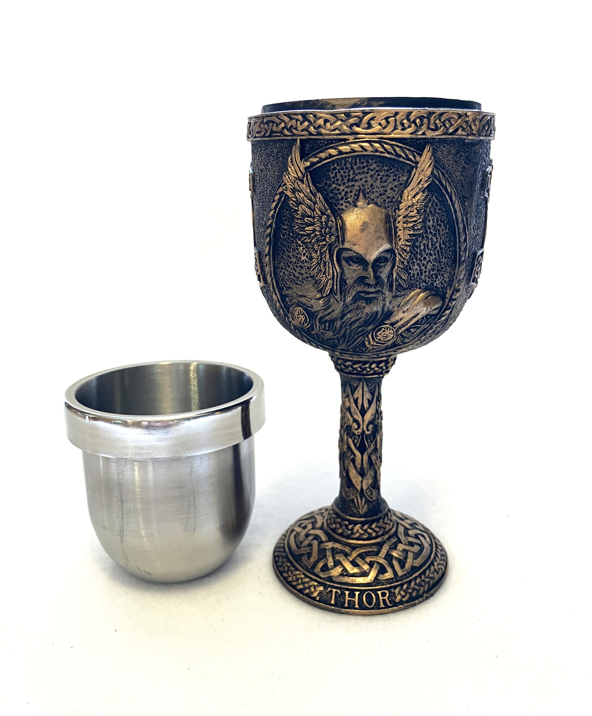 Thor goblet show with the insert removed for cleaning