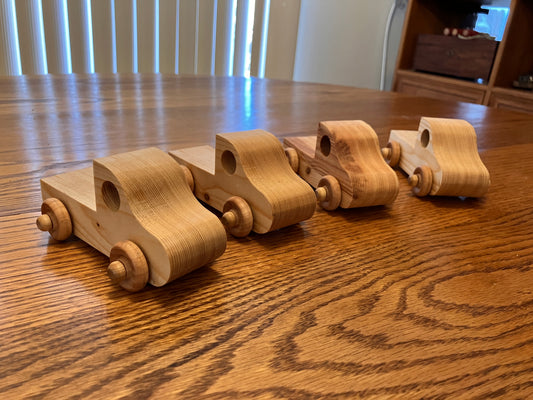 Handcrafted Wooden Mini Pickup Truck