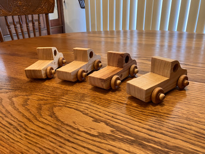 Handcrafted Wooden Mini Pickup Truck