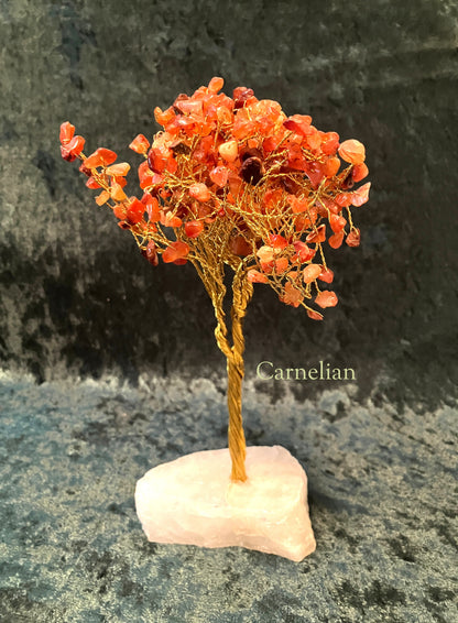 Gemstone Crystal Trees | Amethyst, Citrine, Carnelian & More
