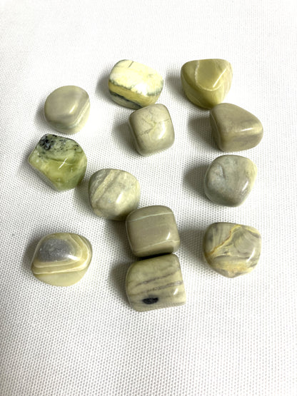 Infinite Crystals showing the color variants and patterns on a white fabric background