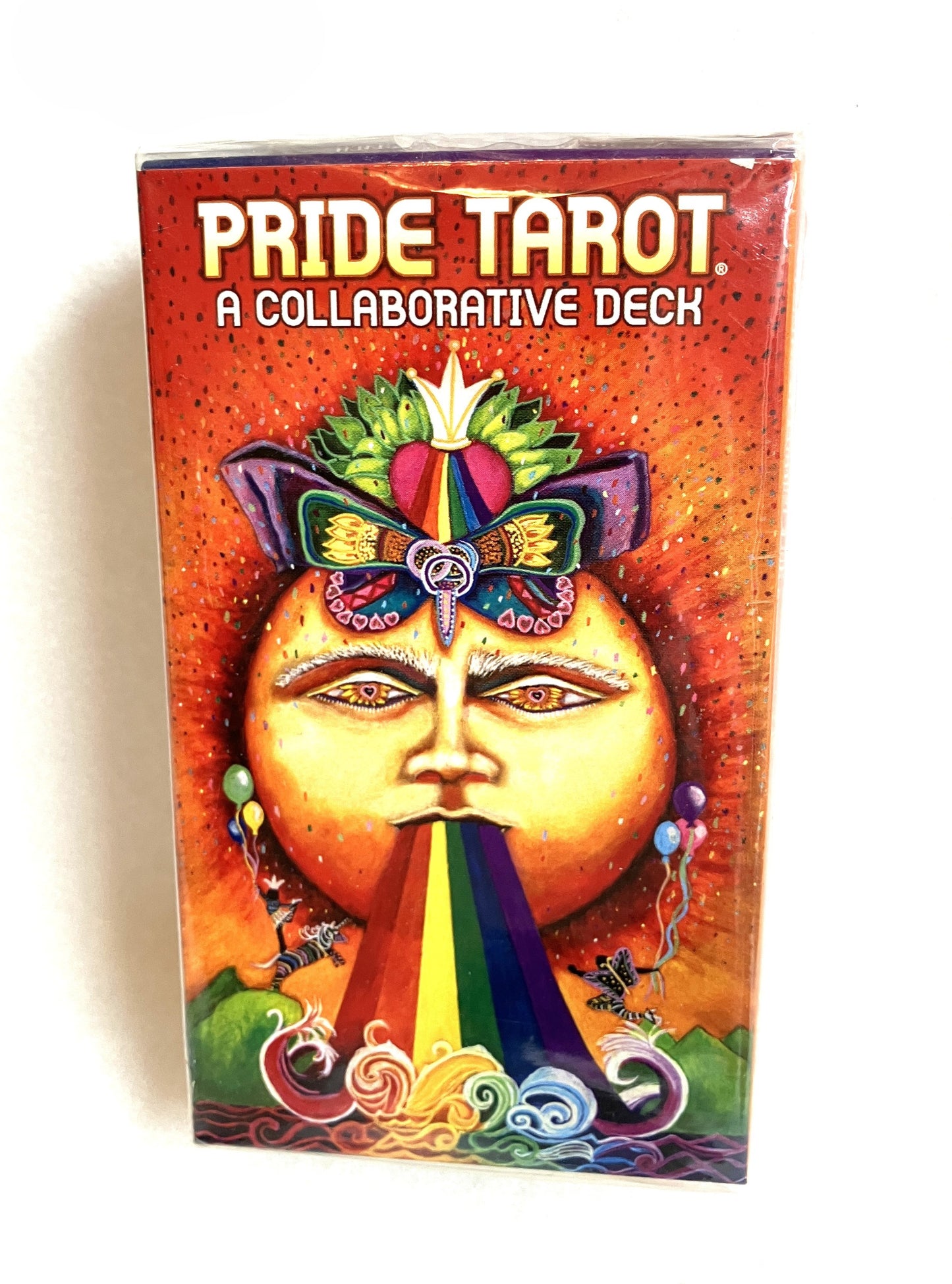Pride Tarot Deck with brightly designed cover