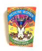 Tarot deck cover titled 'Medicine Woman' by Carol Bridges with colorful design and central figure.