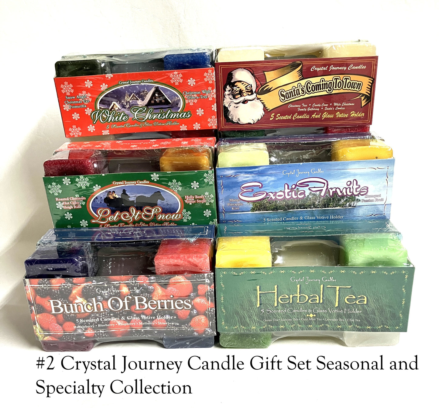 Crystal Journey Candle Gift Set Seasonal and Specialty Collections
