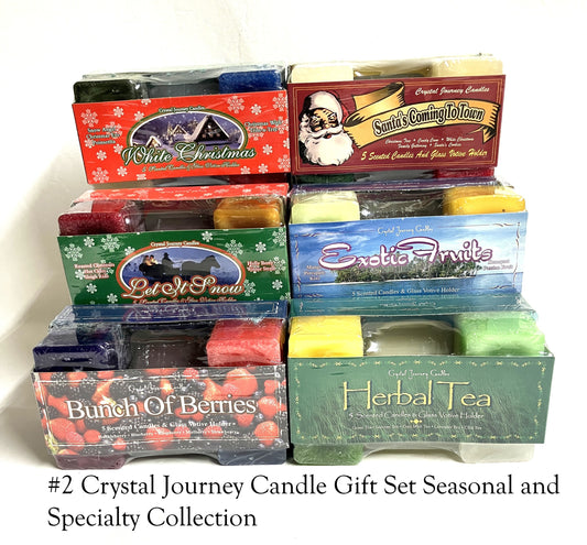 Crystal Journey Candle Gift Set Seasonal and Specialty Collections