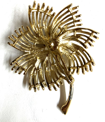 Sarah Coventry Signed Vintage Jewelry Lot of 3 pieces.  Bird of Paradise and Bracelet & Brooch