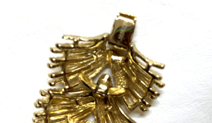 Sarah Coventry Signed Vintage Jewelry Lot of 3 pieces.  Bird of Paradise and Bracelet & Brooch