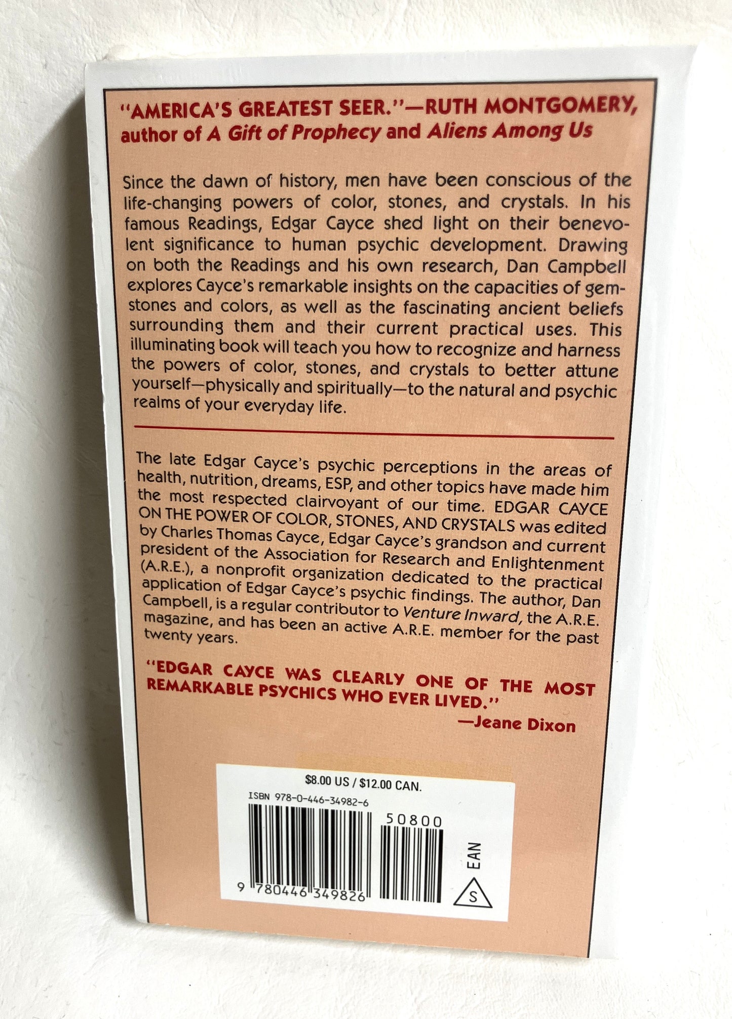 This illuminating book will teach you how to recognize and harness the powers of color, stones and crystals to better attune yourself.....