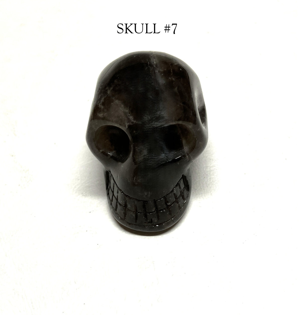 Smoky Quartz Skull #7