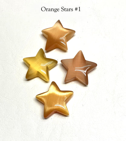 Assorted Cat's Eye Stars