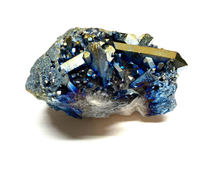 Titanium Plated Quartz Cluster #4