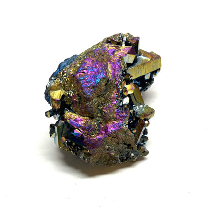 Titanium Plated Quartz Cluster #4