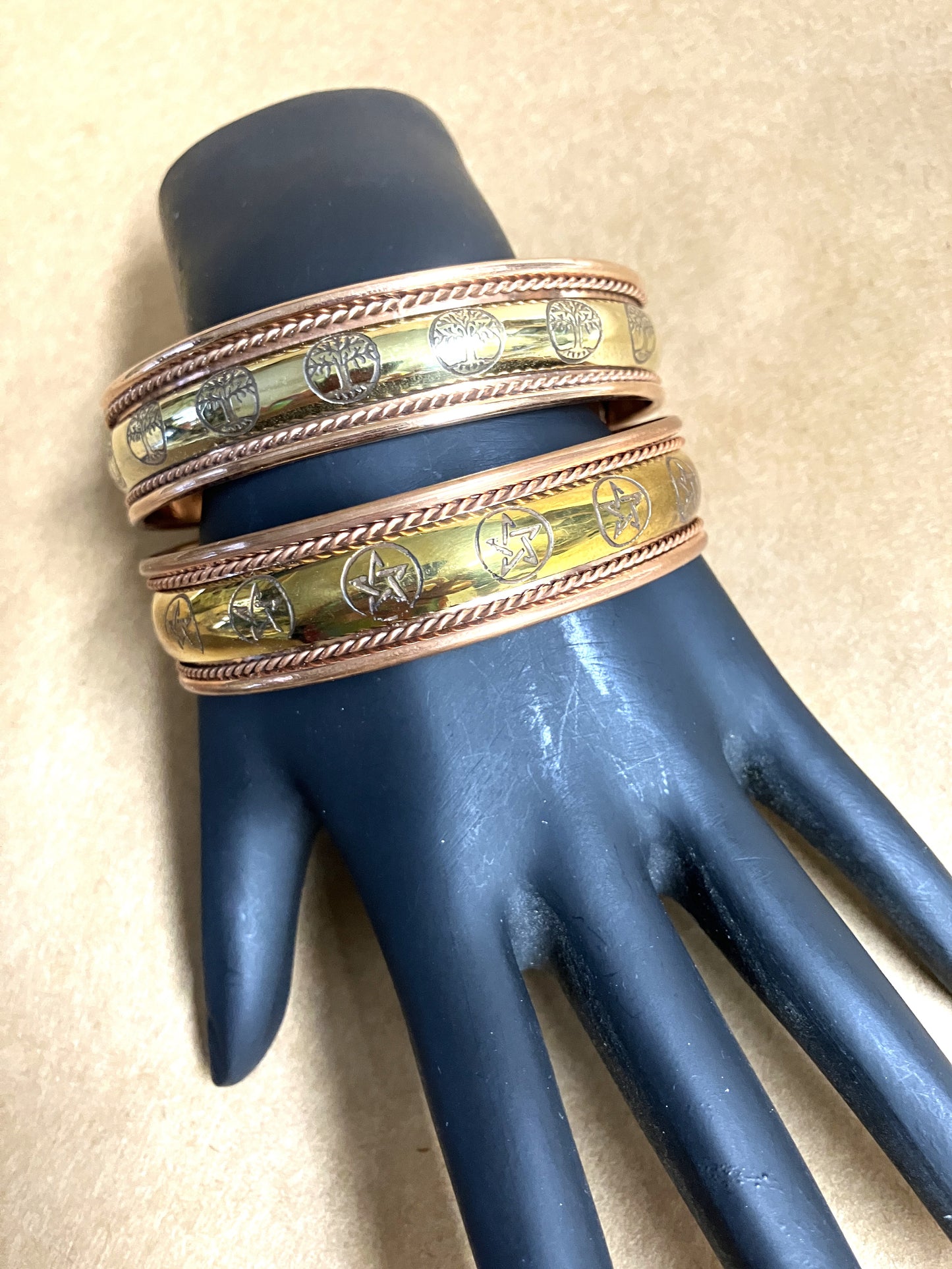 Copper Magnetic Cuff Bracelets