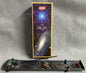 Hem  'The Galaxy' incense box shown with an incense burner on a gray background