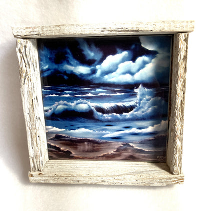 Stormy sea artwork — https://cdn.shopify.com/s/files/1/0694/0999/6976/files/Retrolusion_LobsterArtStormyNightphoto2of16Listed9-12-25.jpg?v=1757706858