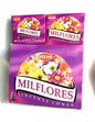 Master carton and two boxes of HEM Milflores Incense Cones shown on a white background