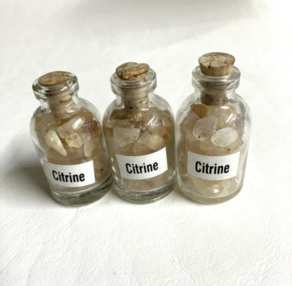 Assorted Mini Crystal Chip Bottles