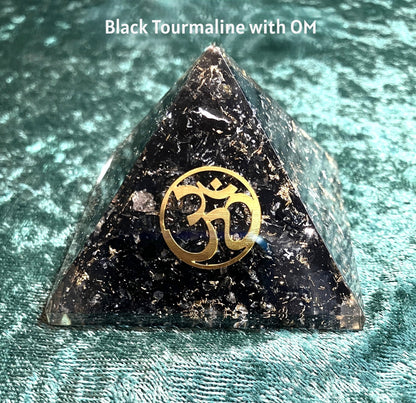 Orgone Energy Pyramid – 4 Crystal Styles to Choose From