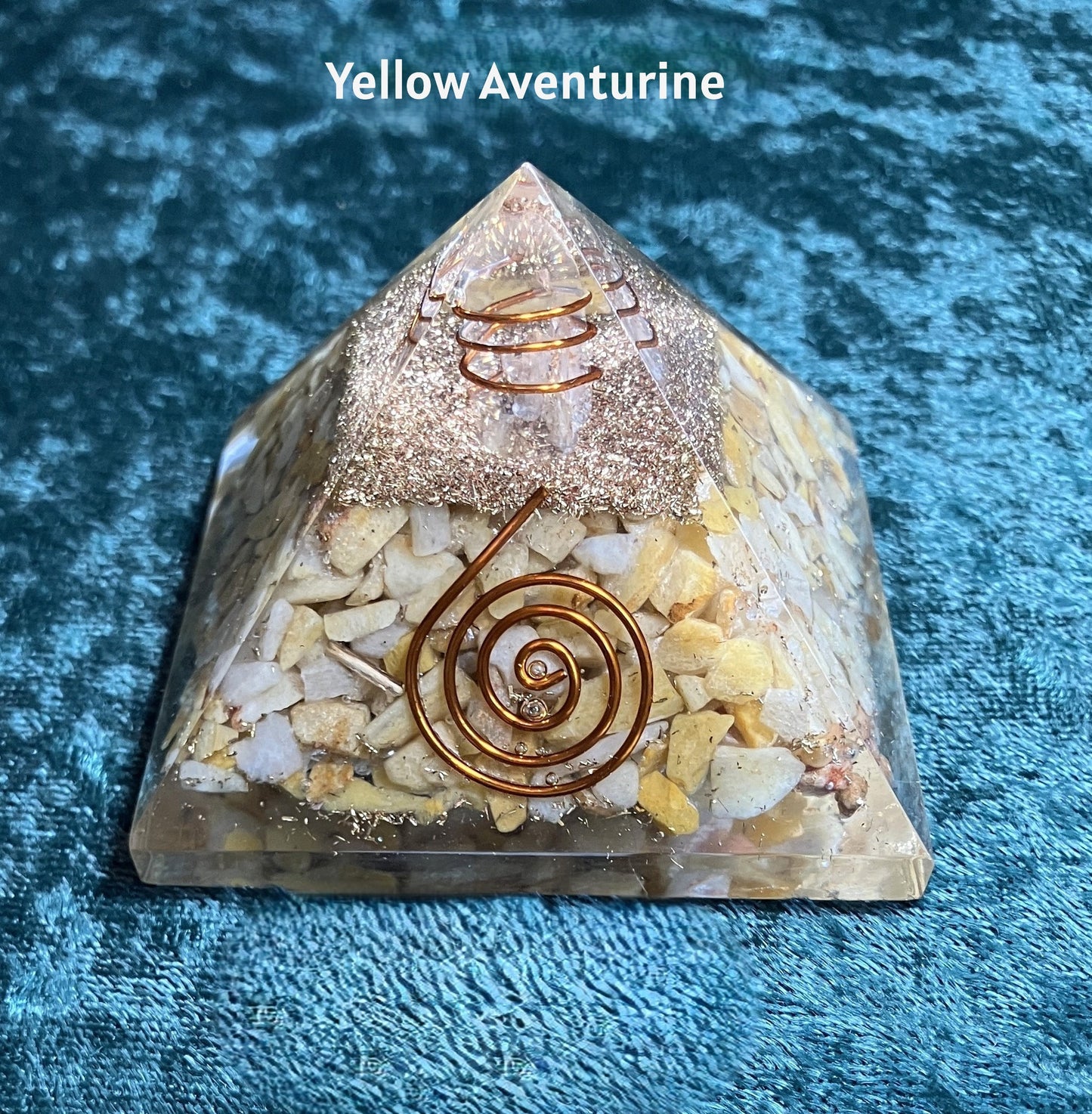 Orgone Energy Pyramid – 4 Crystal Styles to Choose From