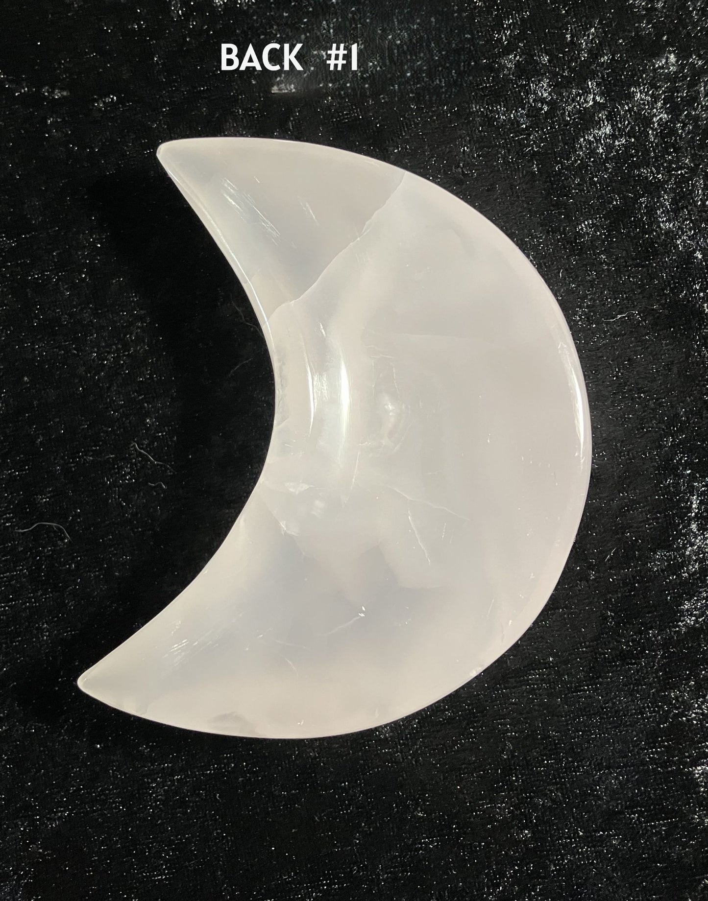 Pink Mangano Calcite Moon #1