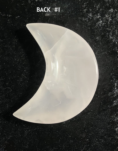 Pink Mangano Calcite Moon #1