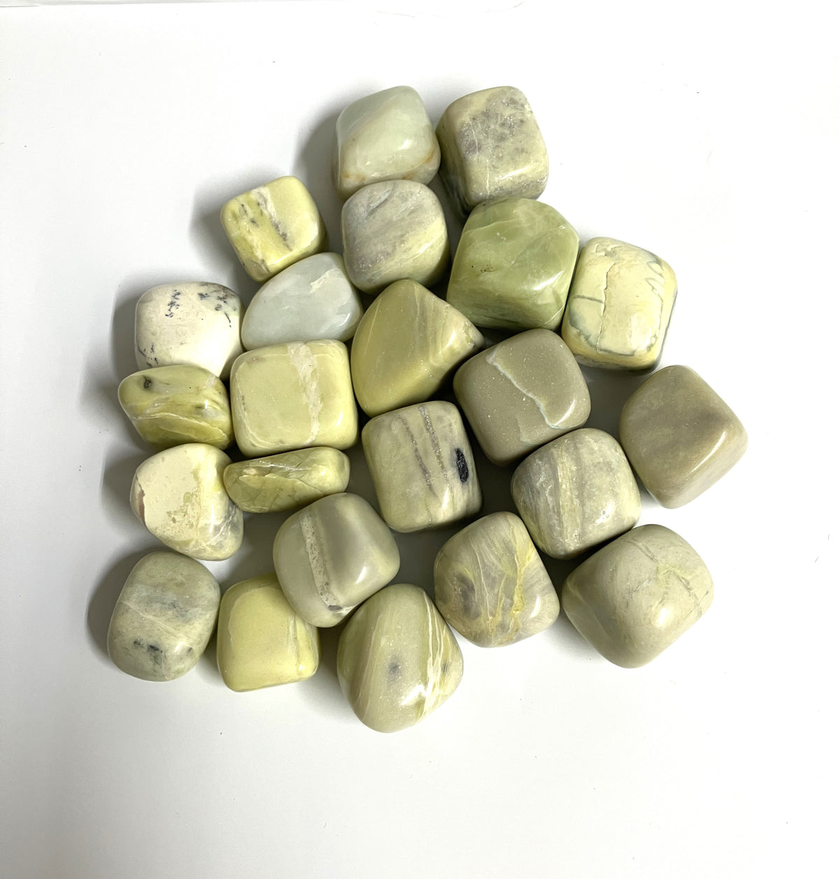 Pistachio Serpentine Crystals (#31)