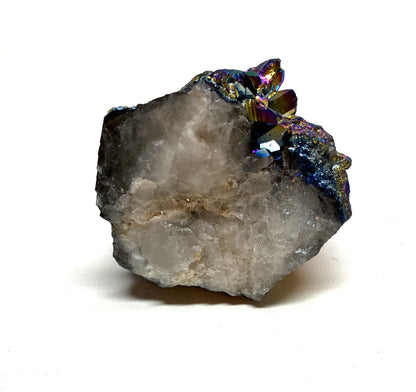 Titanium Plated Quartz Cluster #3