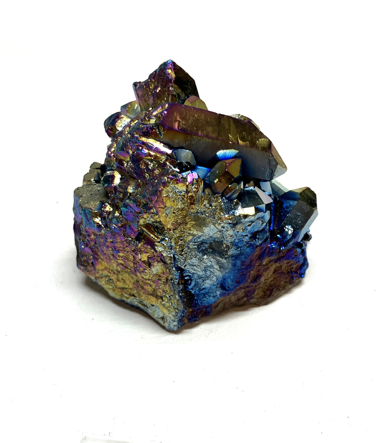 Titanium Plated Quartz Cluster #3