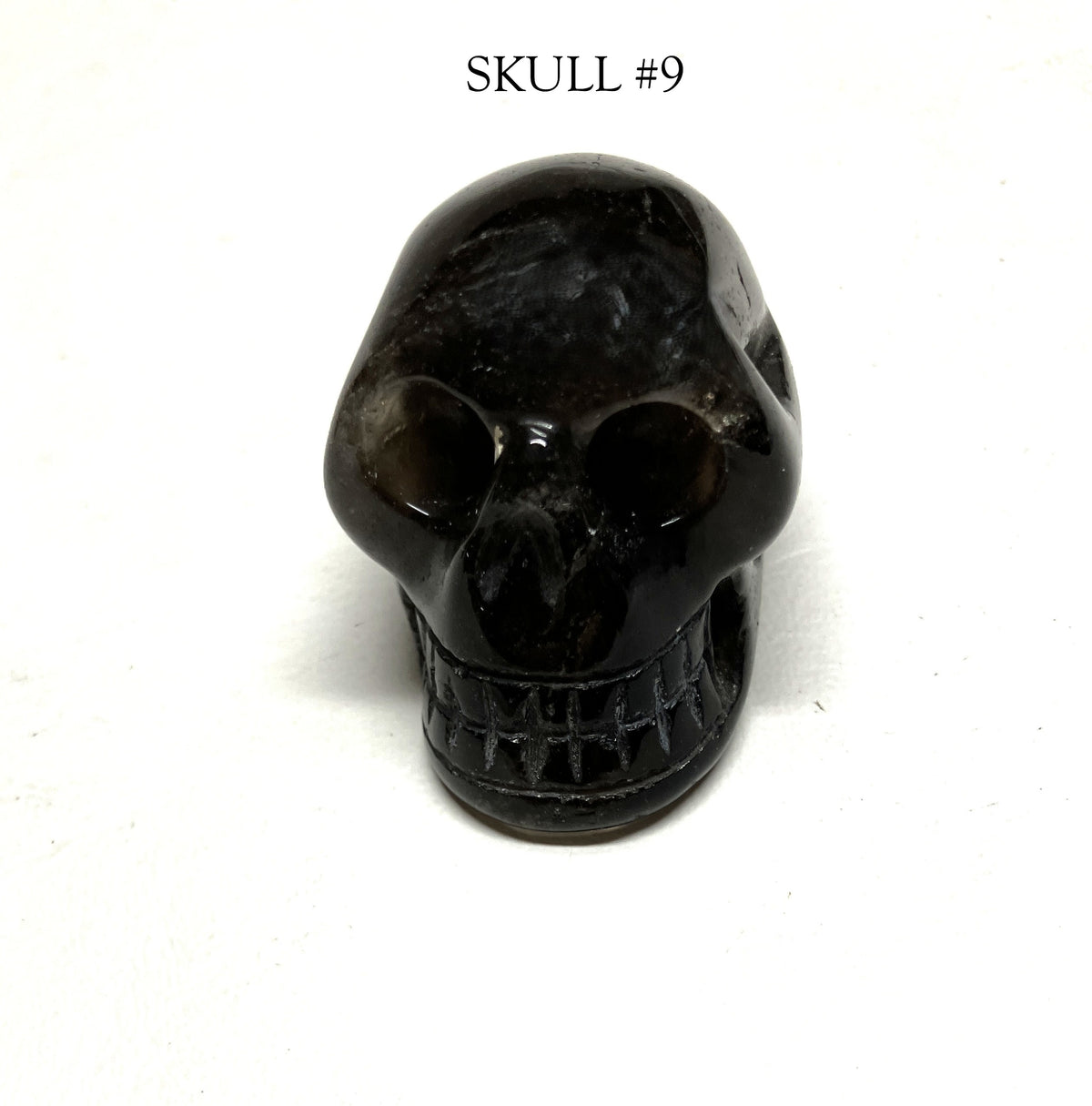 Smoky Quartz Skull #9