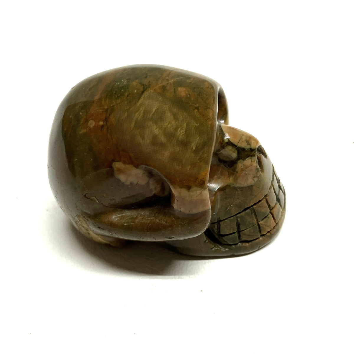 Rainforest Rhyolite Crystal Skull