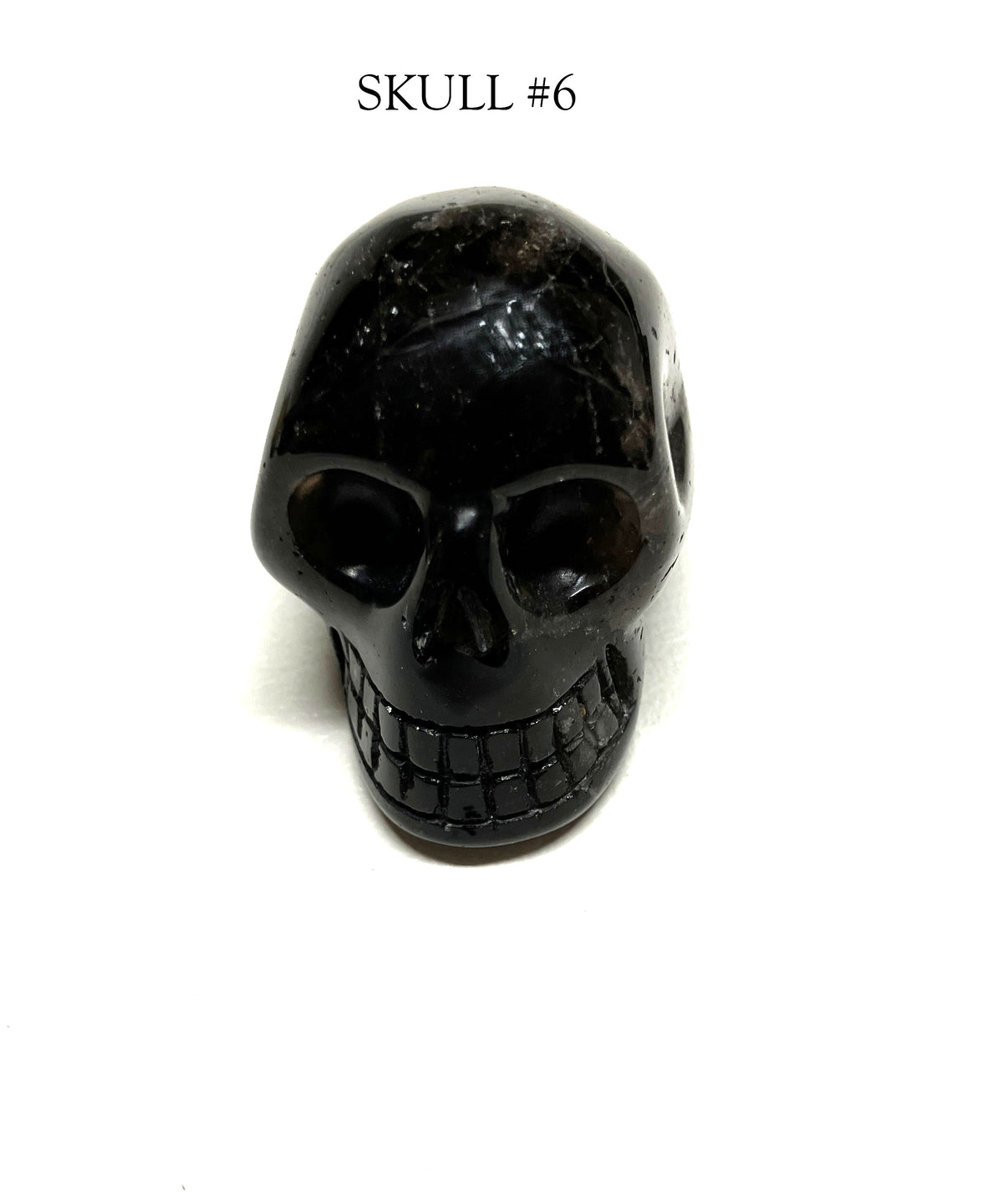 Smoky Quartz Skull #6