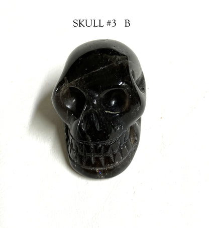 Smoky Quartz Skull #3