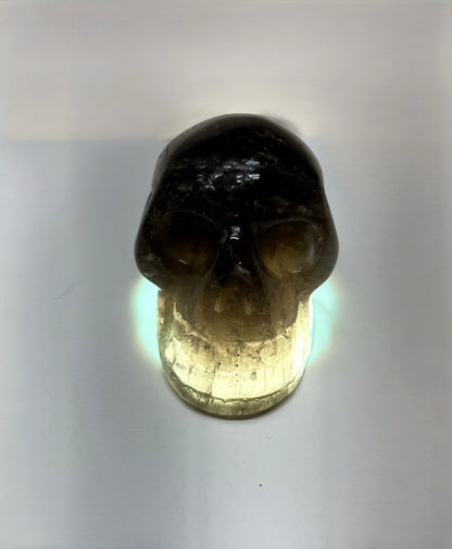 Smoky Quartz Skull #1