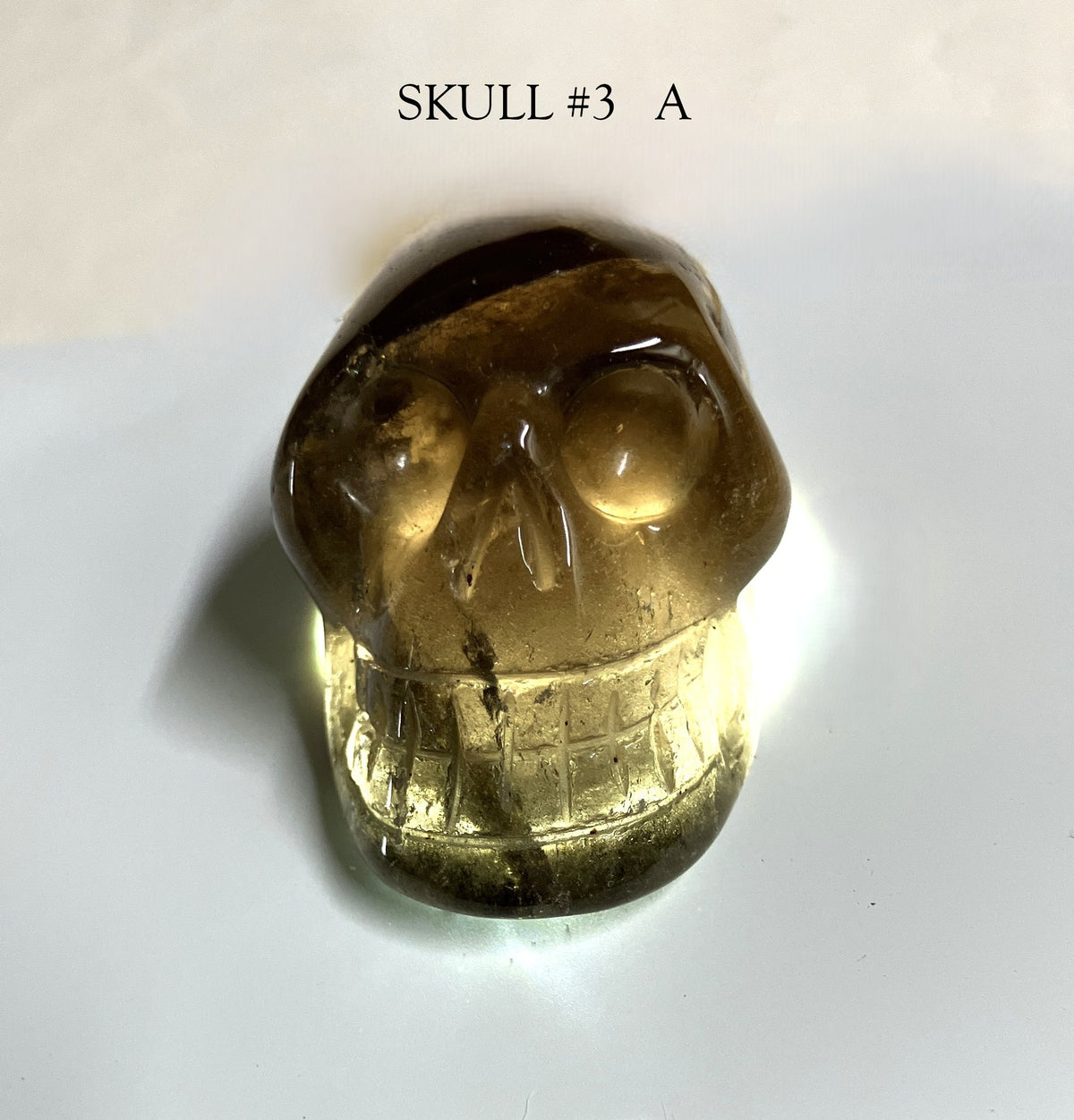 Smoky Quartz Skull #3