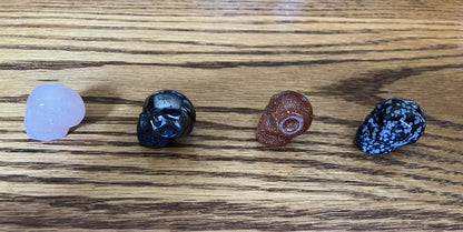 Assorted Mini Crystal Skulls
